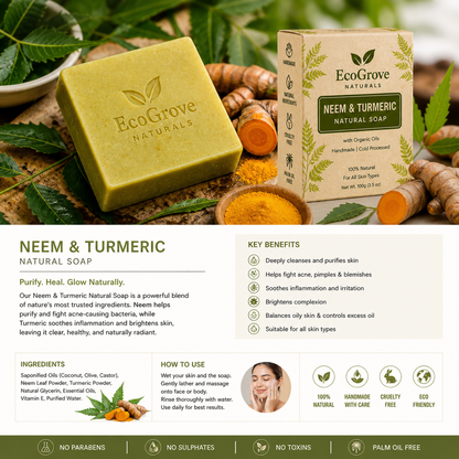 EcoGrove Soaps – Anti-Acne, Brightening & Natural Skincare