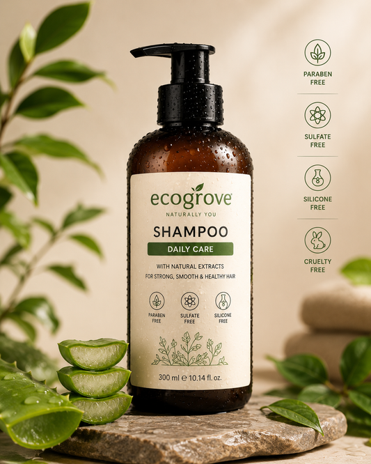 Ecogrove Daily Care Shampoo – Natural Extracts Formula for Strong & Healthy Hair